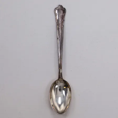 Kaffesked, 12cm, modell: Ingrid, monogramgravyr, GAB, 830/1000 silver Vikt: 11,6 g