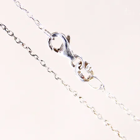 Kedja Ankar, längd 42-45cm, bredd 0,7mm, silver 925/1000.  Vikt: 1,1 g