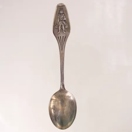 Dopsked, längd 14,5cm, år 1972, GAB, ograverad, silver 830/1000  Vikt: 27,3 g