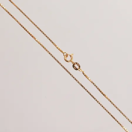 Halskedja Venzia, längd 38,5cm, bredd 1mm, 18K Vikt: 3,1 g