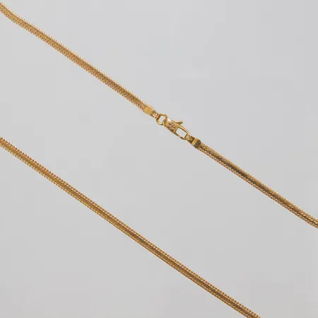Collier, längd ca 42cm, bredd 3mm, Balestra, 18K Vikt: 7,6 g
