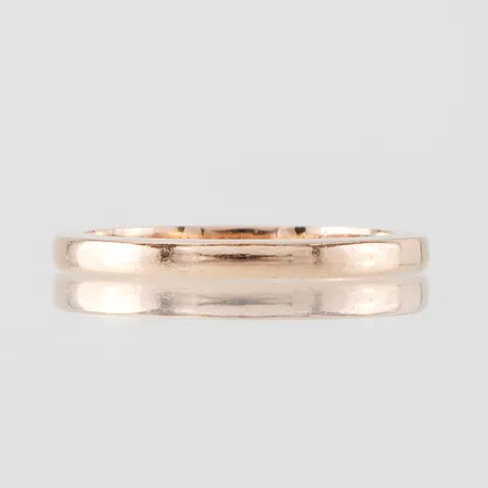 Ring slät, stl 18mm, bredd 2,25mm, 18k Vikt: 3,8 g