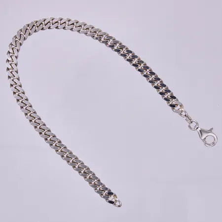 Armband pansar, längd: ca 21cm, bredd: ca 5mm, GHA, 925/1000, silver Vikt: 15,8 g