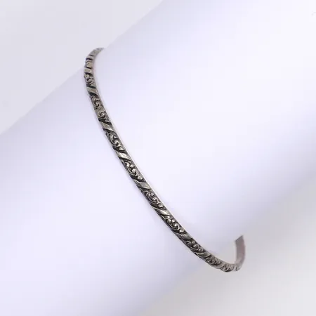 Armring, Ø70mm, bredd 2,7mm, 830/1000 silver Vikt: 8,6 g