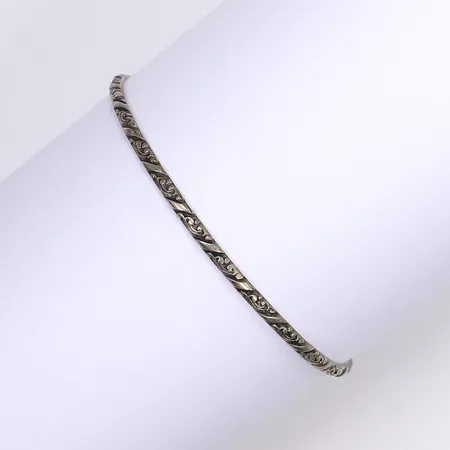 Armring, Ø68mm, bredd 2,7mm, 830/1000 silver Vikt: 8,5 g