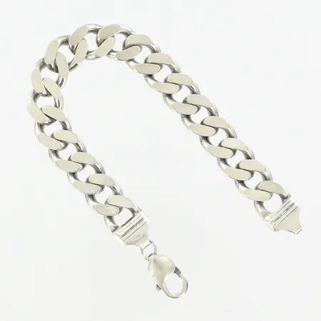 Armband Pansar, 21,5cm, bredd: 13mm, GHA, silver 925/1000  Vikt: 57,4 g