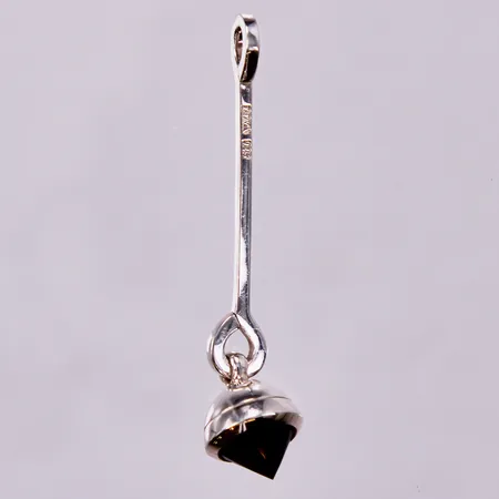 Hänge Efva Attling, Dancing Queen, onyx, längd: ca 5cm, bredd: ca 1-11mm, 925/1000, silver Vikt: 3,7 g