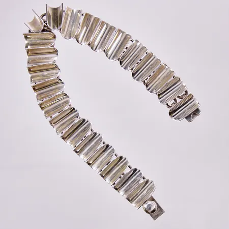Armband, längd: ca 20,5cm, bredd: ca 15mm, Mexico, 925/1000 silver  Vikt: 44,9 g