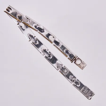 Armband, längd: ca 18,5cm, bredd: ca 7,5mm, Mexico, 925/100 silver  Vikt: 43,9 g