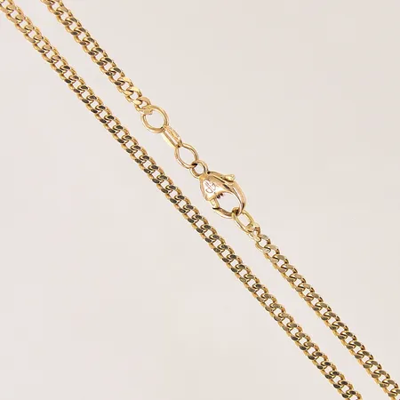 Kedja Pansar, längd: 54cm, bredd: 2,7mm, Balestra, 18K  Vikt: 14,1 g