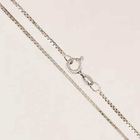 Kedja Venezia, längd 42,5cm, bredd 1mm, silver 925/1000 Vikt: 3,5 g