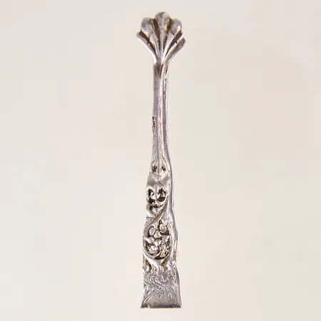 Sockertång, 9,5cm, slitage, silver Vikt: 16,6 g