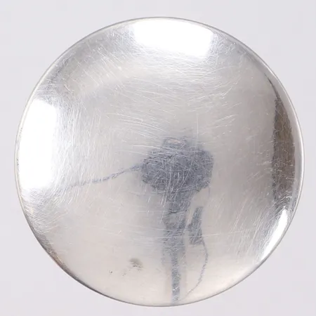 Dosa med lock, Ø41mm, stämplad JCK, repor, förgylld insida, liten buckla, utländsk stämpel,  800/1000 silver  Vikt: 35,8 g