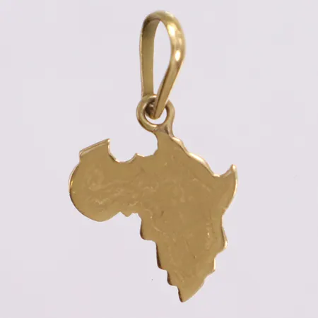 Hänge, Afrika, längd 23mm, 18K Vikt: 1,1 g