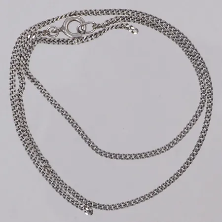 Kedja pansar, trasig, av i länk, 925/1000 silver Vikt: 3 g