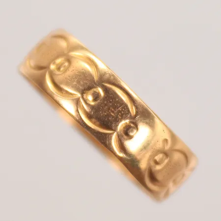 Ring Ø16¾, bredd 5mm, 18K 1,9g 