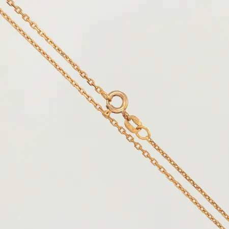 Kedja Ankar, längd ca 46,5cm, bredd 1mm, Balestra, 18K Vikt: 3,7 g