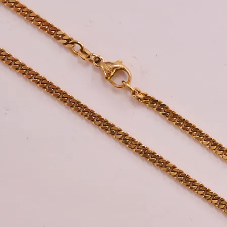 Kedja pansar, 51,5cm, bredd:4mm, Balestra, 18K 23,5g.