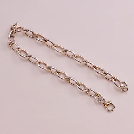 Armband, 19cm, bredd:6mm, 925/1000 Silver 9,4g.