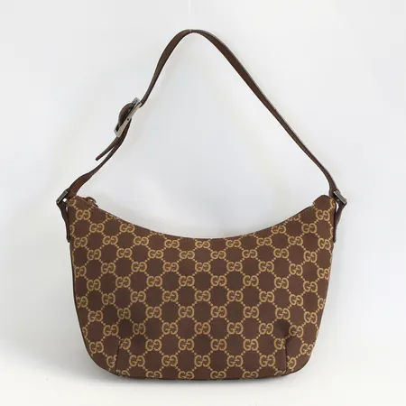 Väska Gucci, GG shoulderbag, ca 28 x 18 x 3cm, märkt GUCCI made in Italy, 005 0813 001998, fint bruksskick, inga tillbehör  Vikt: 0 g