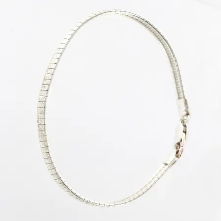 Armband med stjärndekor, 19cm, bredd: 6mm, GHA, silver 925/1000 Vikt: 10,7 g