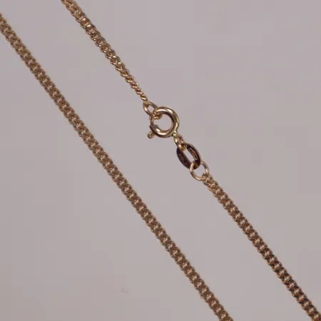 Kedja Pansar, längd 50cm, bredd 1,8mm, 18K Vikt: 7 g