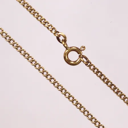Kedja Pansar, längd 45,5cm, bredd 1,9mm, 18K Vikt: 5,5 g