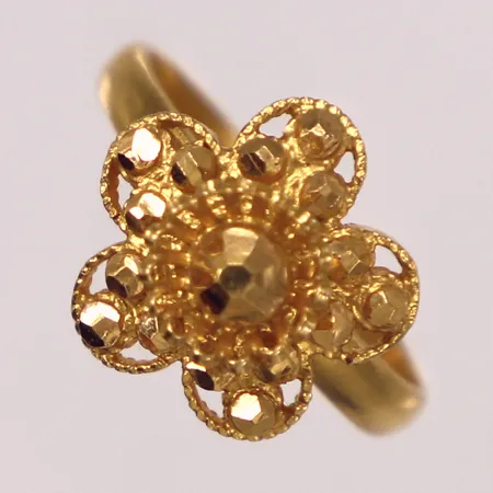 Ring , stl 18½, bredd 14,9mm, 21K Vikt: 6,9 g