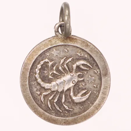 Hänge, längd 24mm, bredd 17mm, silver 925/1000 Vikt: 2,2 g