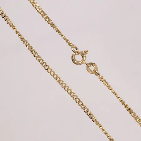 Kedja, Pansar, längd 47cm, bredd 1,9mm, 18K Vikt: 6,8 g