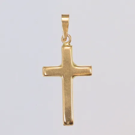 Hänge Kors 12x29mm inklusive hängöglan, GHA 18K Vikt: 1,2 g