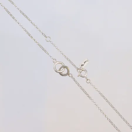 Collier Efva Attling "Amor Vincit Omnia" 45/42cm bredd 1,5mm silver 925/1000 Vikt: 2,8 g