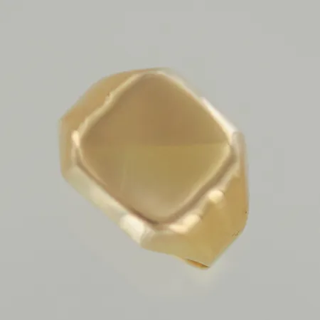 Klackring , Ø 21½ mm, lite ojämn skena, 21K Vikt: 5,3 g