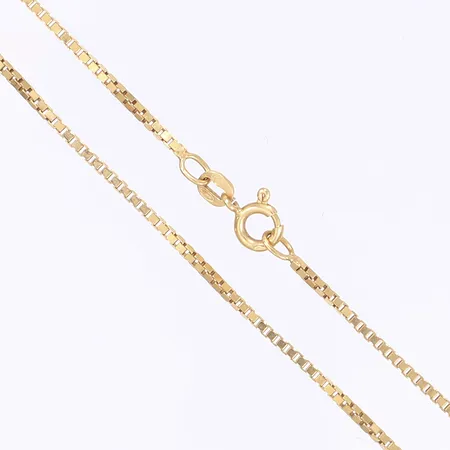 Halskedja Venezia, 41,5cm, bredd 1,5mm, 18K Vikt: 6,7 g