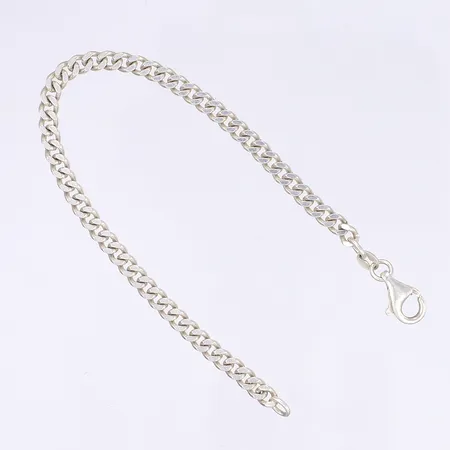 Armband, pansar, 19cm, bredd 4mm, 925/1000 silver Vikt: 8,4 g
