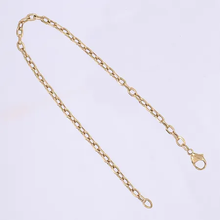 Armband ankarlänk, 21cm, bredd 3mm, Balestra, 18K Vikt: 6,7 g