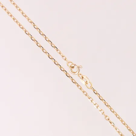 Kedja Ankar, längd 40cm, bredd 2mm, 18K  Vikt: 4,1 g