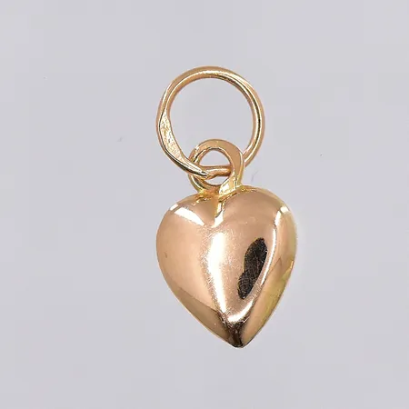 Hänge hjärta, stl 15x7mm, 18K Vikt: 0,3 g
