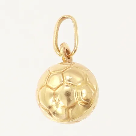 Hänge, fotboll, Ø 9mm, 14K Vikt: 0,9 g