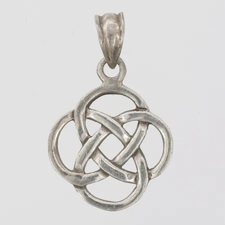 Hänge i form av en knut, höjd 25mm, bredd 15mm, silver 925/1000 Vikt: 1,5 g