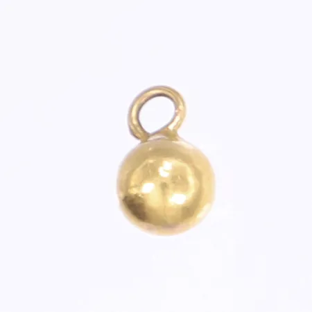 Hänge Ø6mm, ostämplad, 18K Vikt: 0,4 g