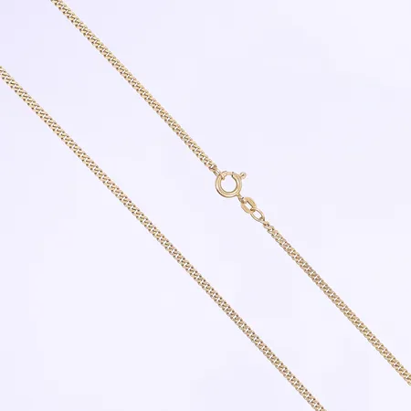 Halskedja pansar 75cm bredd 2mm tillv. Balestra 18K Vikt: 13,8 g