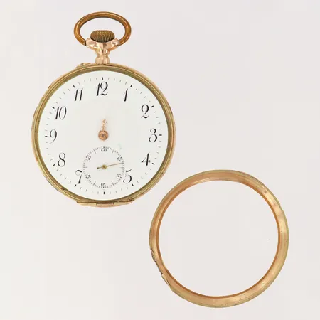 Fickur, boett i 14K, defekt, 14K, Bruttovikt: 75,2g