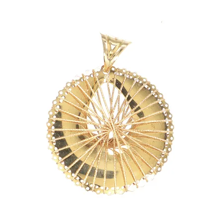 Hänge 44x34mm 14K Vikt: 5,6 g