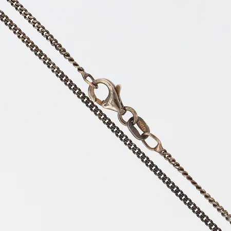 Kedja Pansar, längd: 42cm, bredd: 1,5mm, silver 925/1000 Vikt: 3 g