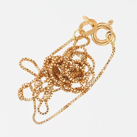 Kedja, defekt, 18K  Vikt: 1,2 g