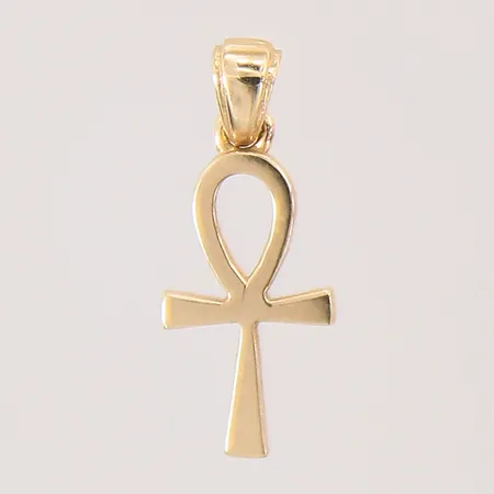 Hänge Ankh, 17x7,2mm, 18K Vikt: 0,8 g