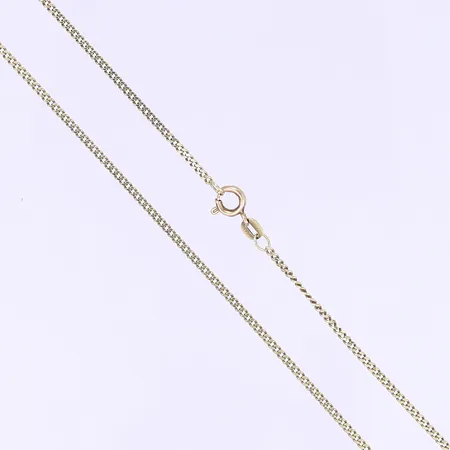 Halskedja pansar 55cm, bredd 1,5mm, 14K Vikt: 5,4 g