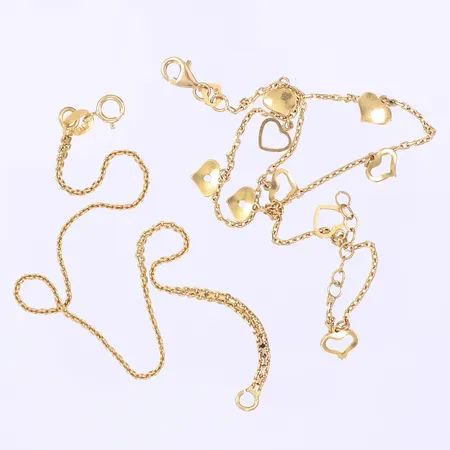 Diverse guld defekt 21K  Vikt: 6,4 g