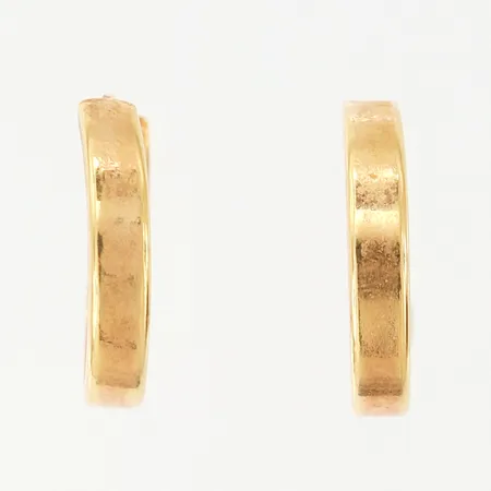 Ett par örhängen, Ø18mm, 18K Vikt: 1,1 g